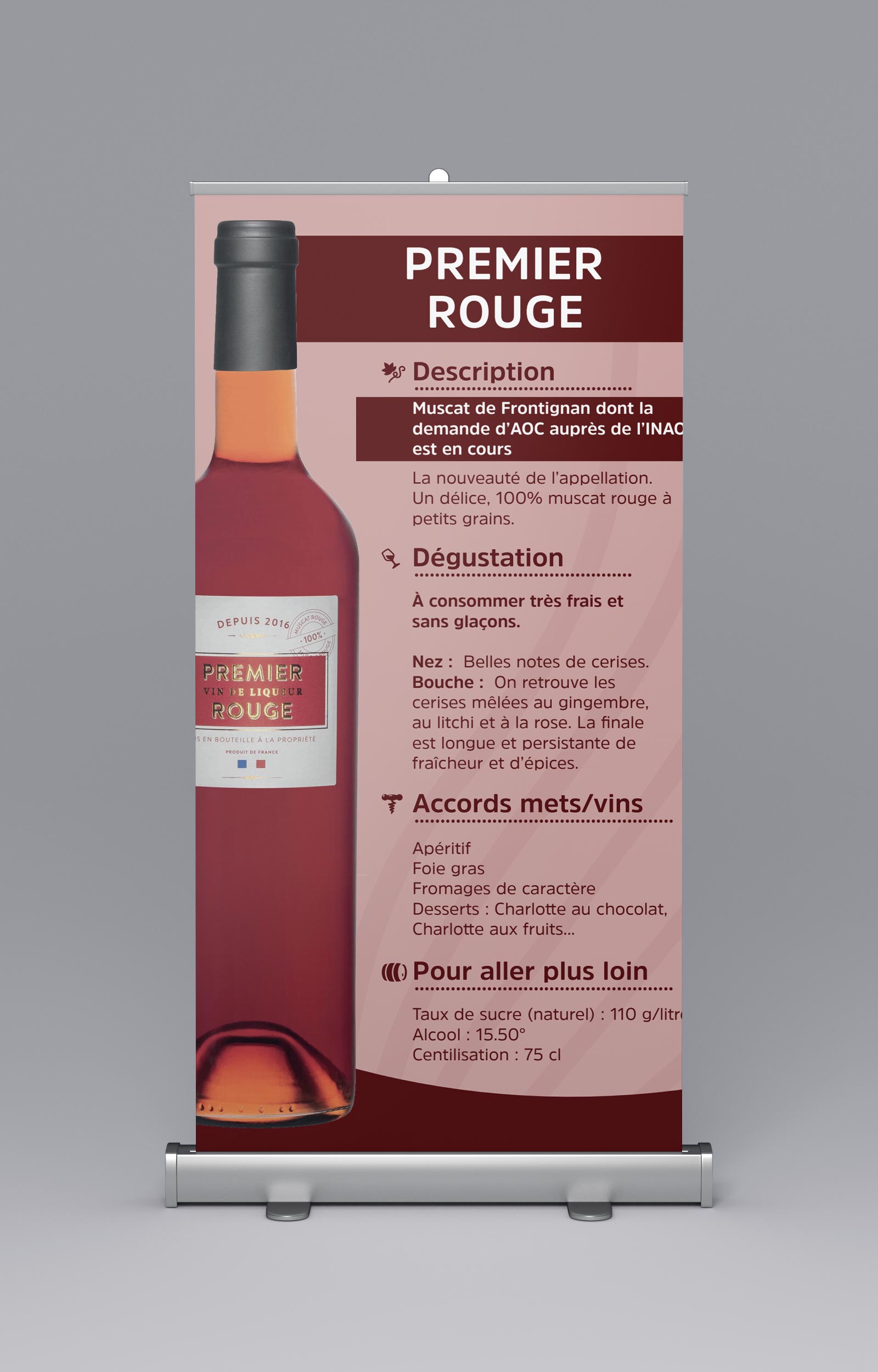 Bâche premier rouge